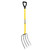 jcb tools JCB Professional Manure Fork 4 Prong D Handle | JCBMF12