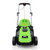 GardenTek 38cm Corded Electric 1600w/230v Roller Mulching Lawn Mower | GT38E