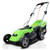 GardenTek 38cm Corded Electric 1600w/230v Roller Mulching Lawn Mower | GT38E