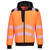 Portwest PW327 PW3 Hi-Vis Zip Hoodie Orange/Black