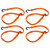 The Perfect Bungee AS36NG4PK-BXST Adjust-A-Strap Bungee Cords in Orange 91cm/36in (Pack of 4)