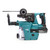 Makita DHR242RTJW 18V Brushless SDS+ Hammer Drill with DX06 Dust Extraction (2 x 5.0Ah Batteries)