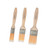 For The Trade 3100103-900 Fine Tip Flat Paint Brushes (3 Pack)