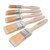 For The Trade 3100105-900 Fine Tip Flat Paint Brushes (5 Pack)