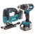 Makita DLX2202TJ1 50th Anniversary 18V LXT Brushless Combo Kit (2 x 5.0Ah Batteries) in MakPac Case