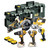 Dewalt DCK664P3 18V XR 6 Piece Kit (3 x 5.0Ah Batteries) with 2 x TOUGHSYSTEM Boxes