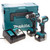 Makita DLX2460TJ 18V LTX Combi Drill and Impact Driver Twin Pack (2 x 5.0Ah Batteries) in MakPac