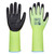 Green Cut Glove Long Cuff (Green/Black)