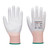 LR13 ESD PU Palm Glove - 12 pack (Grey/White)