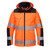 Hi-Vis 3-in-1 Contrast Winter Pro Jacket  (Orange/Black)