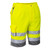 Hi-Vis Contrast Shorts (Yellow/Grey)