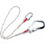 Single 1.5m Restraint Lanyard (White)