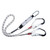 Double Kernmantle 1.8m Lanyard With Shock Absorber (White)