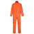 Bizflame Plus Stretch Panelled Coverall  (Orange)