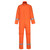 Bizflame Plus Lightweight Stretch Panelled Coverall  (Orange)