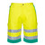 Hi-Vis Lightweight Poly-Cotton Shorts (Yellow/Teal)