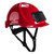 Endurance Badge Holder Helmet (Red)