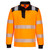 PW3 Hi-Vis 1/4 Zip Sweatshirt (Orange/Black)
