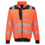 PW3 Hi-Vis Zip Sweatshirt (Orange/Black)