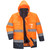 Hi-Vis 3-in-1 Contrast Lite Jacket  (Orange/Navy)