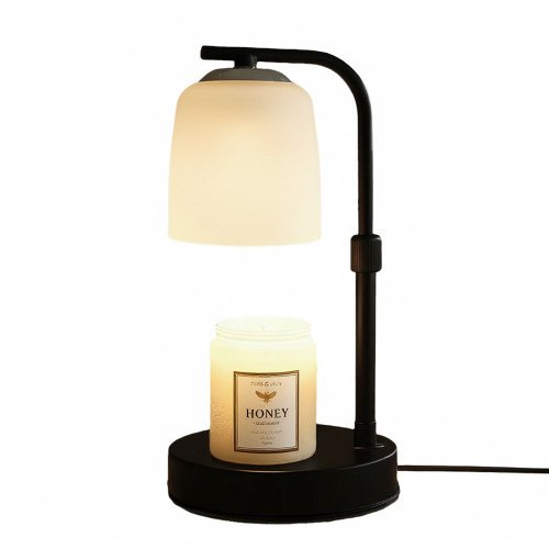 Candle Warmer Lamp - Frosted Glass