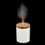 Candyl Ceramic Diffuser- White Jar, Light Wood Top