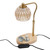 Candyl Crystal Candle Warmer Lamp Gold shown with remote and halogen bulbs
