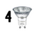 4pcs Replacement Bulb for Warmer Lamps