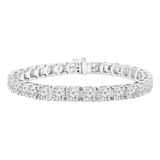 Round Diamond Tennis Bracelet in White Gold (MD230236) Round Diamond Tennis Bracelet in White Gold (MD230236)
