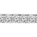 Round Diamond Tennis Bracelet in White Gold (MD230236)