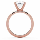 Oval Diamond Solitaire Engagement Ring in Rose Gold (MD220398) Oval Diamond Solitaire Engagement Ring in Rose Gold (MD220398)