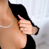 Oval Diamond Trellis Solitaire with Accents Engagement Ring in Yellow Gold (MD220227) Oval Diamond Trellis Solitaire with Accents Engagement Ring in Yellow Gold (MD220227)