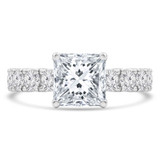 Princess Diamond Full-Eternity Hidden Princess Halo Engagement Ring in White Gold **SIZE 5.75 Not Sizeable** (MD220083) Princess Diamond Full-Eternity Hidden Princess Halo Engagement Ring in White Gold **SIZE 5.75 Not Sizeable** (MD220083)