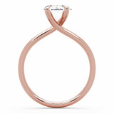 Oval Diamond Trellis Solitaire Engagement Ring in Rose Gold (MVSLG1615-R) Oval Diamond Trellis Solitaire Engagement Ring in Rose Gold (MVSLG1615-R)