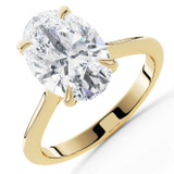 Oval Diamond 4-Prong Solitaire Engagement Ring in Yellow Gold (MVSLG1588-Y) Oval Diamond 4-Prong Solitaire Engagement Ring in Yellow Gold (MVSLG1588-Y)
