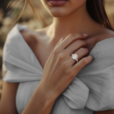 Cushion Diamond 4-Prong Split-Shank Cathedral Open Bridge Halo Engagement Ring in Rose Gold (MVSLG1514-R) Cushion Diamond 4-Prong Split-Shank Cathedral Open Bridge Halo Engagement Ring in Rose Gold (MVSLG1514-R)