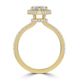 Marquise Diamond 6-Prong Open Bridge Rollover Halo Engagement Ring in Yellow Gold with Hidden Halo (MVSLG1506-Y) Marquise Diamond 6-Prong Open Bridge Rollover Halo Engagement Ring in Yellow Gold with Hidden Halo (MVSLG1506-Y)
