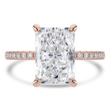 Radiant Diamond Bezel Set Open Bridge Solitaire with Accents Engagement Ring in Rose Gold (MVSLG1503-R) Radiant Diamond Bezel Set Open Bridge Solitaire with Accents Engagement Ring in Rose Gold (MVSLG1503-R)