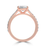Marquise Diamond Cathedral Split Shank Solitaire with Accents Engagement Ring in Rose Gold (MVSLG1450-R) Marquise Diamond Cathedral Split Shank Solitaire with Accents Engagement Ring in Rose Gold (MVSLG1450-R)