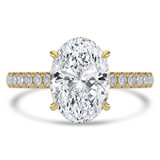 Oval Diamond Cathedral Open Bridge Solitaire with Accents Engagement Ring in Yellow Gold (MVSLG1435-Y) Oval Diamond Cathedral Open Bridge Solitaire with Accents Engagement Ring in Yellow Gold (MVSLG1435-Y)