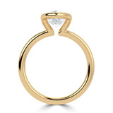 Pear Diamond Tension Set Solitaire Engagement Ring in Yellow Gold (MVSLG1400-Y) Pear Diamond Tension Set Solitaire Engagement Ring in Yellow Gold (MVSLG1400-Y)