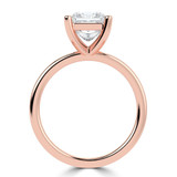 Princess Diamond Solitaire Engagement Ring in Rose Gold (MVSLG1377-R) Princess Diamond Solitaire Engagement Ring in Rose Gold (MVSLG1377-R)