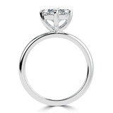 Radiant Diamond Compass Prong Solitaire Engagement Ring in White Gold (MVSLG1356-W) Radiant Diamond Compass Prong Solitaire Engagement Ring in White Gold (MVSLG1356-W)