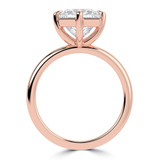 Princess Diamond Compass Prong Solitaire Engagement Ring in Rose Gold (MVSLG1355-R) Princess Diamond Compass Prong Solitaire Engagement Ring in Rose Gold (MVSLG1355-R)