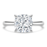 Cushion Diamond Solitaire Engagement Ring in White Gold (MVSLG1334-W) Cushion Diamond Solitaire Engagement Ring in White Gold (MVSLG1334-W)