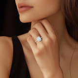 Radiant Diamond Radiant Halo Engagement Ring in White Gold (MVSLG1323-W) Radiant Diamond Radiant Halo Engagement Ring in White Gold (MVSLG1323-W)