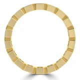Full Eternity Radiant Diamond Anniversary Wedding Band Ring in Yellow Gold (MVSAR1023-Y)