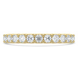 Full Eternity Round Diamond Anniversary Wedding Band Ring in Yellow Gold (MVSAR1027-Y)
