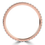 Full Eternity Round Diamond Anniversary Wedding Band Ring in Rose Gold (MVSAR1034-R)