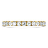Full Eternity Round Diamond Anniversary Wedding Band Ring in Yellow Gold (MVSAR1036-Y)